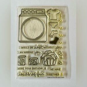 Lawn Fawn Clear Stamp Set, Loads of Fun